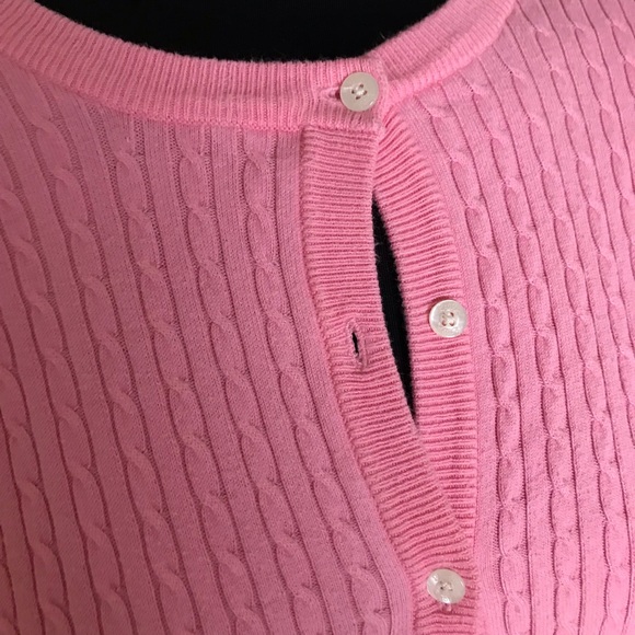 Lilly Pulitzer Pink Button-Up Cardigan - Picture 2 of 4